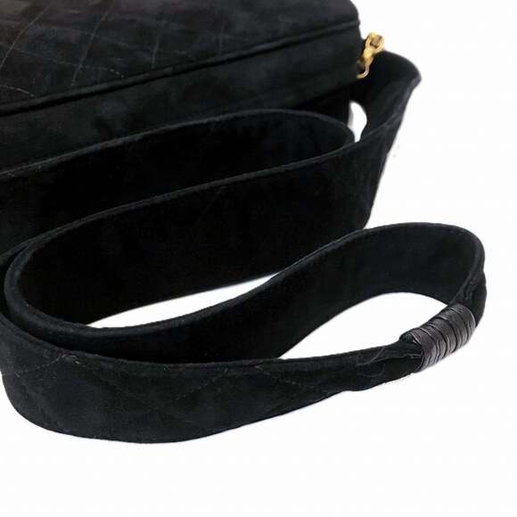 Chanel Matelassé Suede Shoulder Bag - Free Shipping - Picture 10 of 10